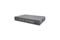 VIDEOPARK VP-16P-2UPG-1SFP 16 PORT POE 10/100 + 2 PORT GBIT UPLINK + 1 PORT SFP 300W POE SWITCH DAHİLİ POWER